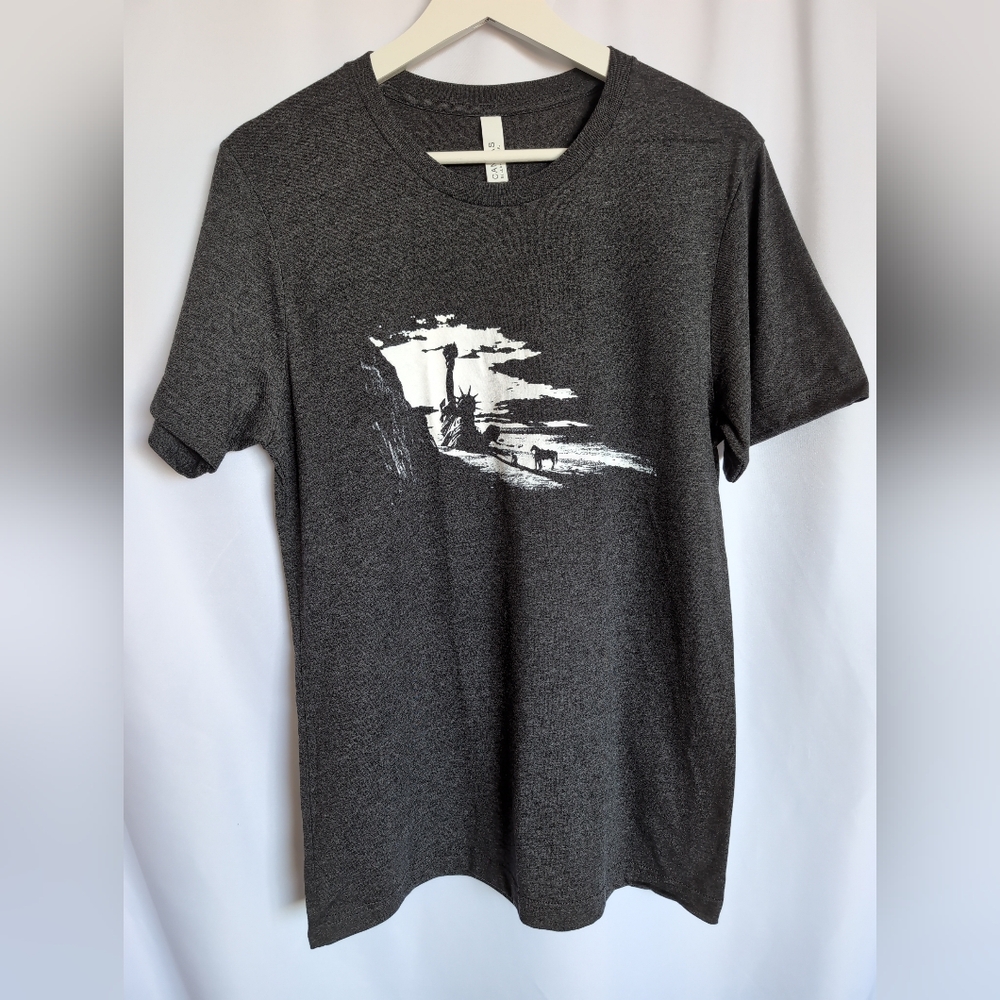 Planet of the Apes Bella + Canvas Graphic Men's Charcoal Medium T-Shirt